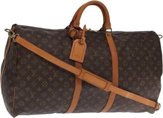 Louis Vuitton Pre-owned Handbags, female, Brown, Size: ONE SIZE Louis Vuitton Vintage Monogram Keepall Travel Bag