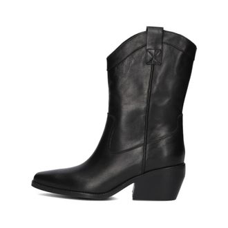 Notre-V Schoenen, Dames, Zwart, 37 EU, Leer, Cowboylaarzen