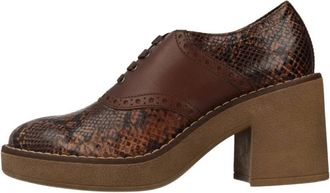 Geox Heeled Boots - Dames - Laarzen met Hak - Bruin - 36 EU - Schoenen