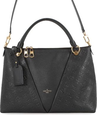 Louis Vuitton Black Noir Monogram Empreinte Handbag Shoulder Bag Tote Bag (Pre-Owned)