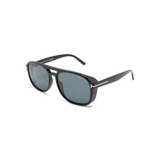 Tom Ford Sunglasses, male, Black, Size: 58 MM Ft1022 01A Sunglasses