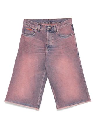 Martine Rose denim shorts - unisex - Cotton/Cotton - S - Pink