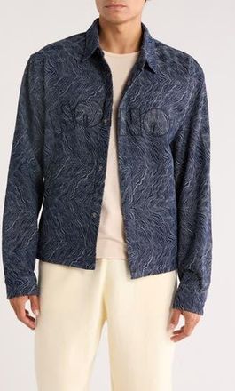 Honor The Gift Indigo Cover Coachs Jacket at Nordstrom Rack, Size Small