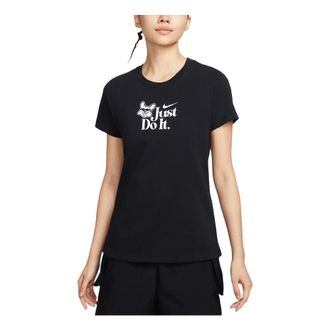 Nike (WMNS) Nike Sports Casual Short-Sleeve T-Shirt Black IM5974-010