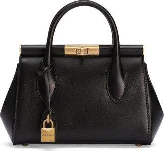 Dolce & Gabbana Mini Marlene Day Bag - Dames - Handtassen - Zwart - ONE Size - Leer - Tassen