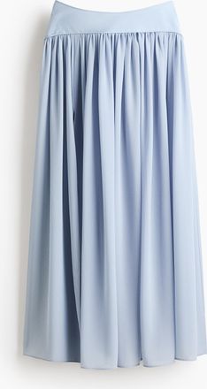 H&M Maxi-Tellerjupe - Blue