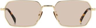 David Beckham Db 1174/S Geometric Hexagonal Sunglasses