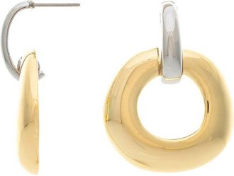 Rivka Friedman 18K Plated Statement Earrings
