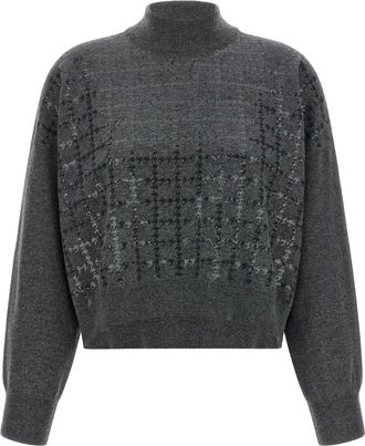 Brunello Cucinelli Mujer, Jerseys, Gris, Talla: S
