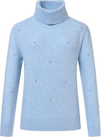 HV Polo Pullover HVS - Dames - Truien - Blauw - Maat: L