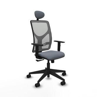 Piqueras y Crespo Silla De Oficina Con Cabecero Motilla Piqueras Y Crespo 1d066n1 Gris