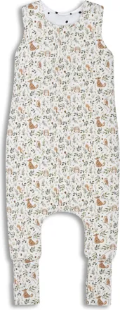 OEM Saco De Dormir Con Piernas, Talla M (3-5 A&ntilde;os), Color Marfil-bosque