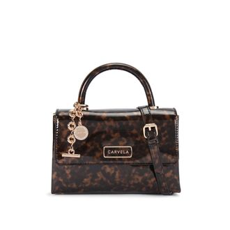 Carvela Womens Alto Top Handle Bag - Brown - One Size