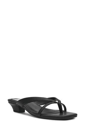 Dolce Vita Bex Kitten Heel Sandal in Black Smooth at Nordstrom Rack, Size 5.5