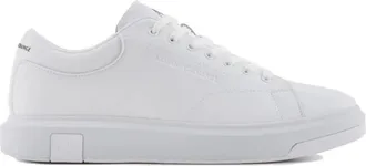 A|X Armani Exchange Leather Sneakers - Heren - Sneakers - Wit - 41 EU - Leer - Schoenen