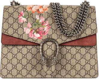 Gucci Pre-owned Womens Blooms Dionysus Medium Shoulder Bag - Beige - One Size