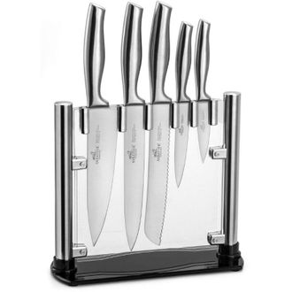 Sabatier Sabatier - Bloque De 5 Cuchillos De Acero Inoxidable - 669582 - Lion