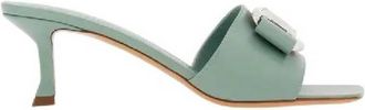 Ferragamo Ferragamo Slip-On Vara Bow Sandals