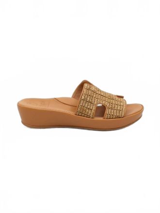 L'Amour Des Pieds Womens Catiana Sandal In Natural Raffia