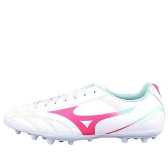 Mizuno Little Plum AG Football Boots White Pink P1GA249430