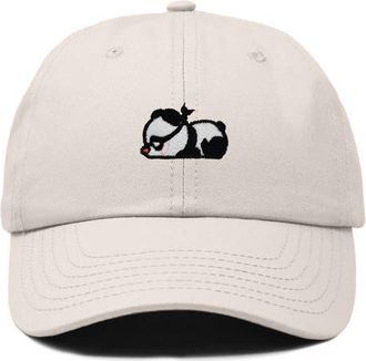 Dalix Pandit Panda Dad Cap in Beige at Nordstrom