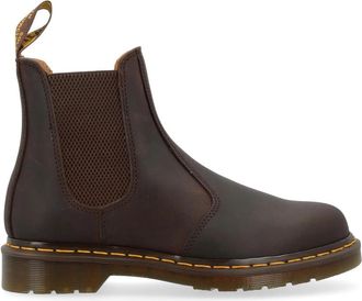 Dr. Martens 2976 YS Dark Brown Crazy Horse Chelsea Boots - Heren - Chelseaboots - Bruin - 40 EU - Leer - Schoenen