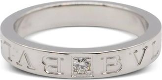 Bulgari Anello B.zero1 in oro bianco 18 carati anni 2010 - Argento