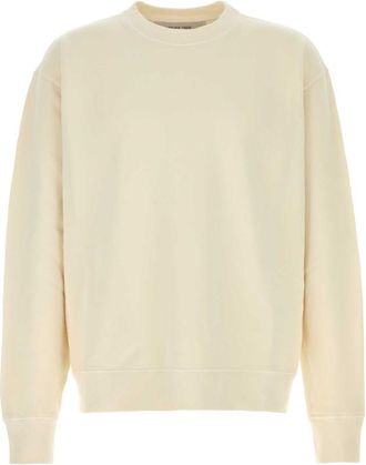 Golden Goose Off White Crew Neck Sweatshirt