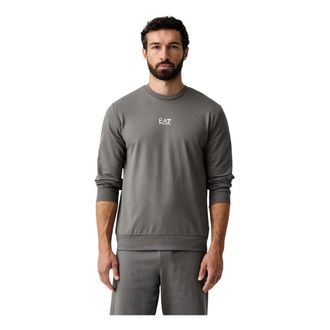 Emporio Armani 8Npm 30 Crewneck Sweatshirt - Heren - Sweatshirts - Grijs - XL - Katoen - Hoodies & sweatvesten