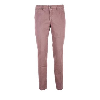 BRIGLIA 1949 Slim-fit Trousers, male, Pink, Size: M/L Slim-fit Jeans