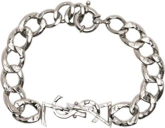 Saint Laurent Jewellery Saint Laurent - male - Saint Laurent - Bracelets - Gray - L - Accessories