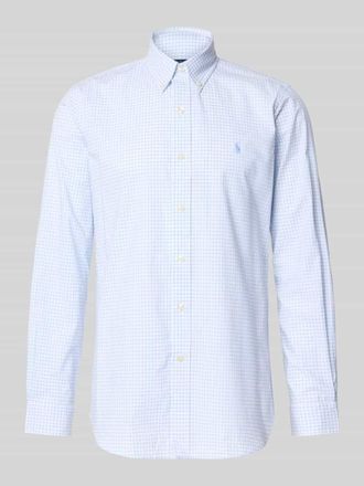 Polo Ralph Lauren Modern Fit Freizeithemd aus Baumwoll-Mix in Hellblau, Gr&ouml;&szlig;e XXL