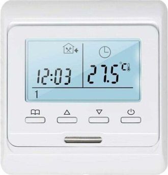 OEM Termostato De Ambiente Programable Con Sonda De 16 A Para Calefacci&oacute;n El&eacute;ctrica Por Suelo Radiante, Termostato Digital Para Calefacci&oacute;n El&eacute;ctrica Por 