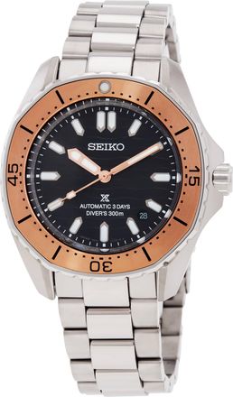 Seiko Prospex Luxe Automatic Black Dial Mens Watch SPB485