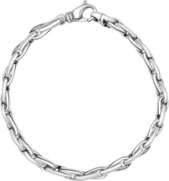 Pompeii3 Mens 14k Gold (30gram) or Platinum (48gram) 5.5mm Link Bracelet 8.5