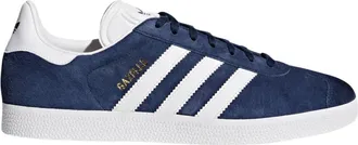 adidas Suede Lace-Up Rubber Sole Sneaker - male - Adidas - Skateboarding - Blue - 11 1/3 UK - Sport