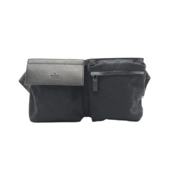 Gucci Pre-owned Vintage Canvas Belt Bag - unisex - Gucci Vintage - Vintage Belt Bags - Black - ONE SIZE - Pre-owned