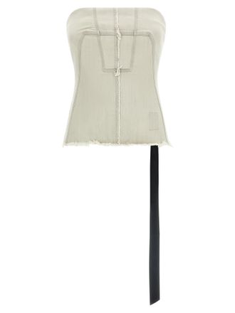 Rick Owens Cotton Tank Womens Tops