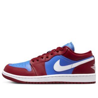Air Jordan (WMNS) Air Jordan 1 Low Deep Red Blue DC0774-604