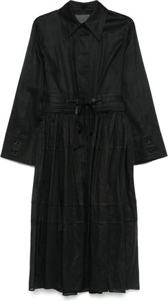 Jil Sander Abito midi in cotone - Nero