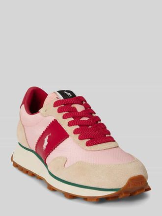 Polo Ralph Lauren Sneaker aus Leder-Mix Modell TRAIL125 in Rosa, Gr&ouml;&szlig;e 37