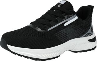 Generic Mens Running Sneakers Fashionable Breathable Mesh Shoe Multifunctional Slip-Resistant Sports Shoes Outdoor Training Comfortable Tennis Trainers Gym Wo