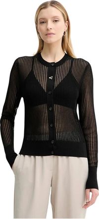 &Aacute;eron Dames, Truien, Zwart, Maat: XS Viscose