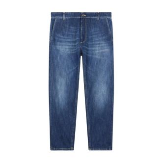 Dondup Heren, Jeans, Blauw, Maat: W36 Katoen