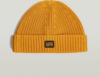 G-Star Originals Fisherman Beanie - Geel - Heren