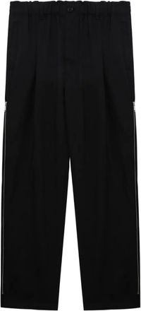 Undercover Plooibroek met ritsdetail - Zwart