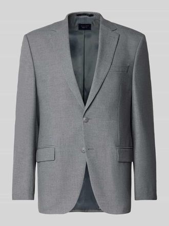 Christian Berg Comfort Fit 2-Knopf-Sakko mit Pattentaschen in Mittelgrau, Gr&ouml;&szlig;e 54