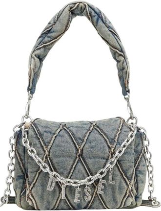 Diesel Dames Charm-D Charm-D Shoulder S Sho - Dames - Schoudertassen - Blauw - ONE Size - Tassen