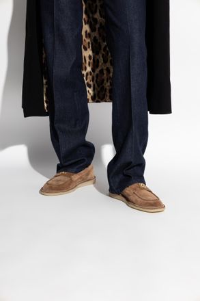 Dolce & Gabbana Shoes Type Loafers, Womens, Brown