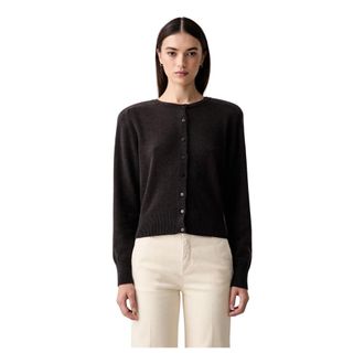 La Mania Cardigan aperto - - Knitwear - Donna - Nero - M